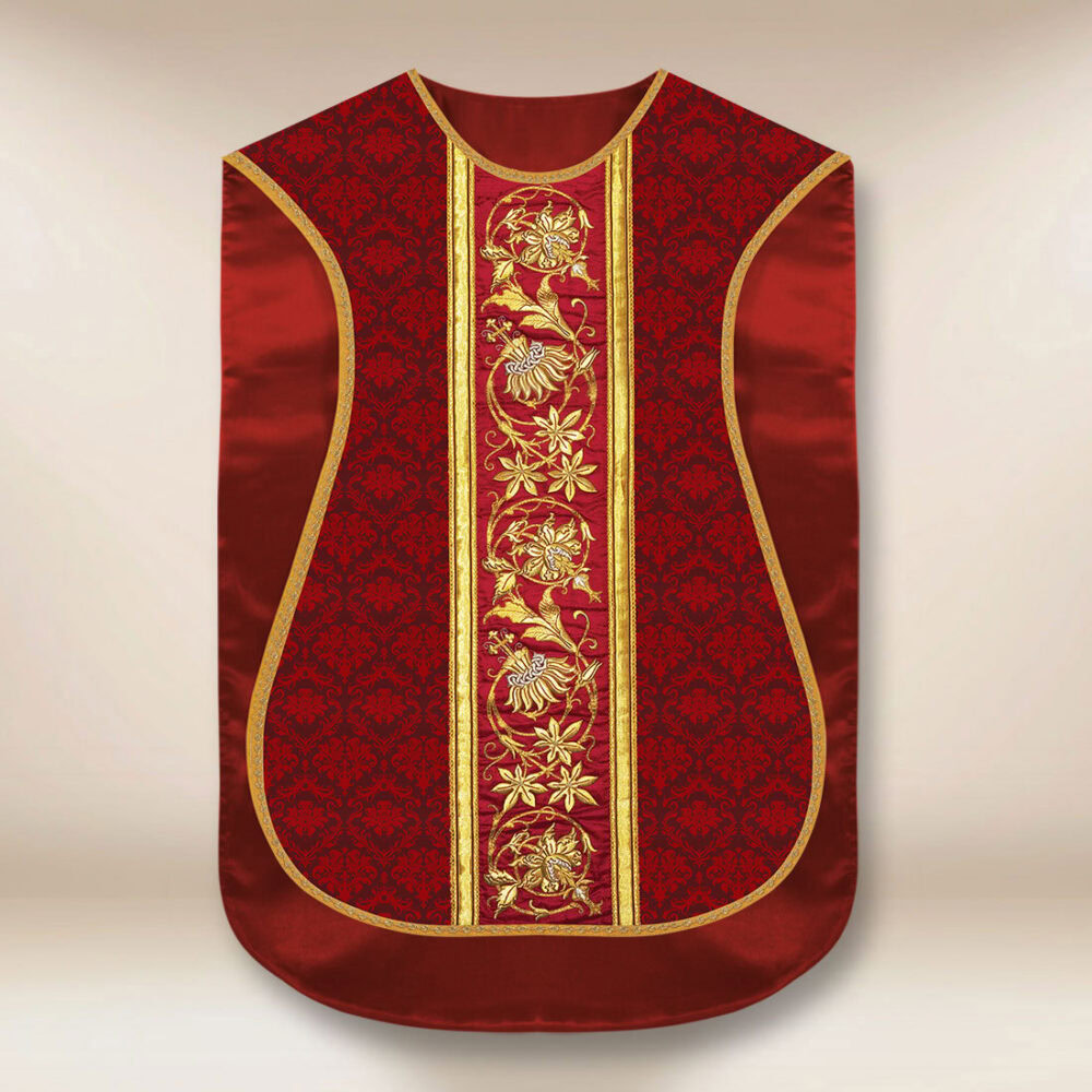 Casula romana replica rossa IHS