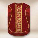 Casula romana replica rossa IHS