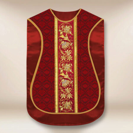 Casula romana replica rossa IHS