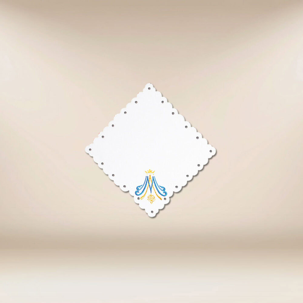Tovaglietta d'altare Mariana 32cmx32cm