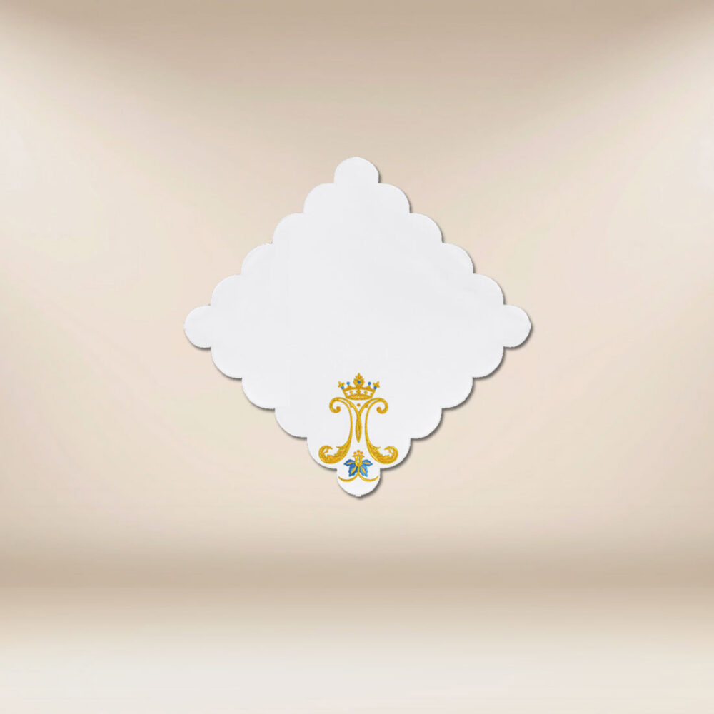 Tovaglietta d'altare mariana 32×32 Tovaglietta d'altare mariana 32×32