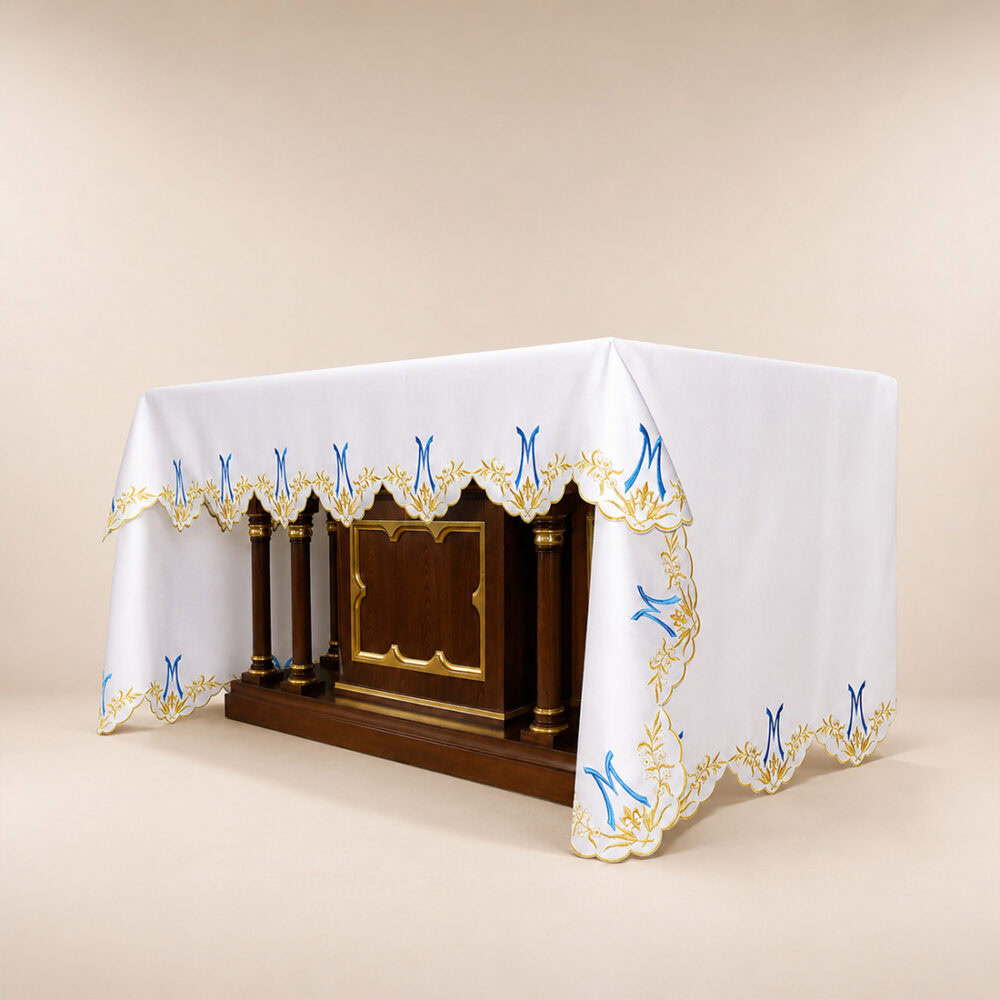 Tovaglia Mariana ricamata su tre lati 512x115cm