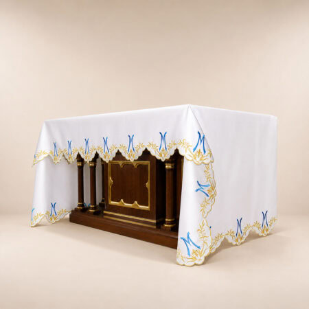 Tovaglia Mariana ricamata su tre lati 396x115cm