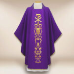 Casula liturgica sacerdotale PX viola