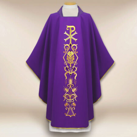 Casula liturgica sacerdotale PX viola