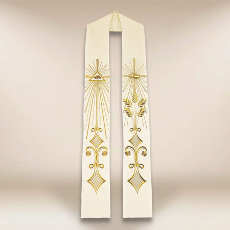 Stola sacerdotale ricamata