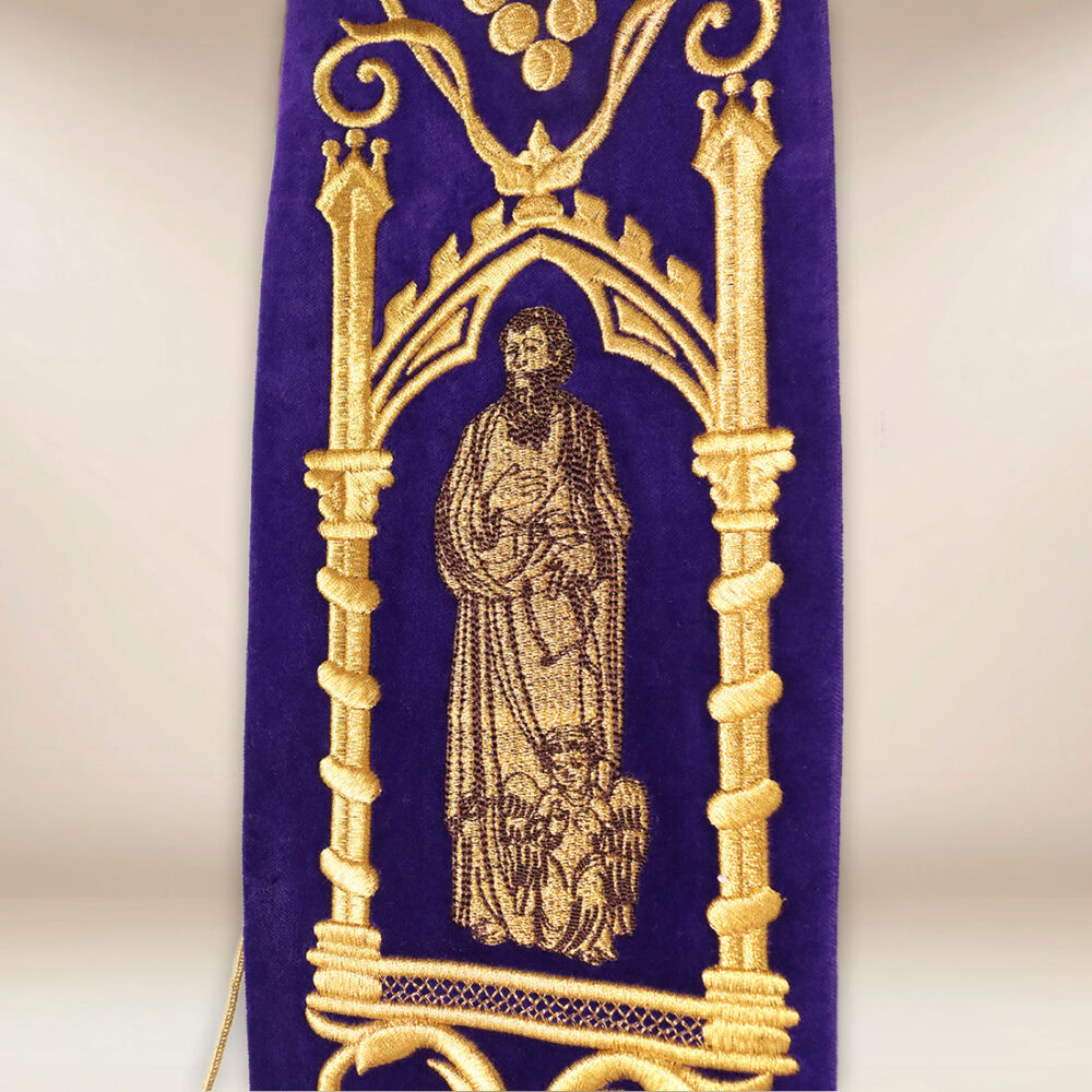 Stola ricamata 4 Evangelisti