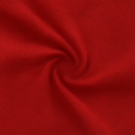 tessuto jacquard rosso