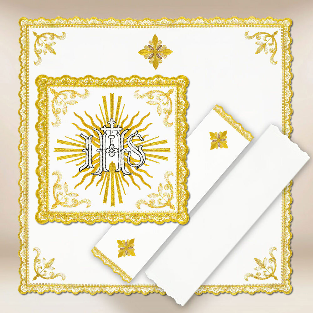 Servizio da messa Gold IHS