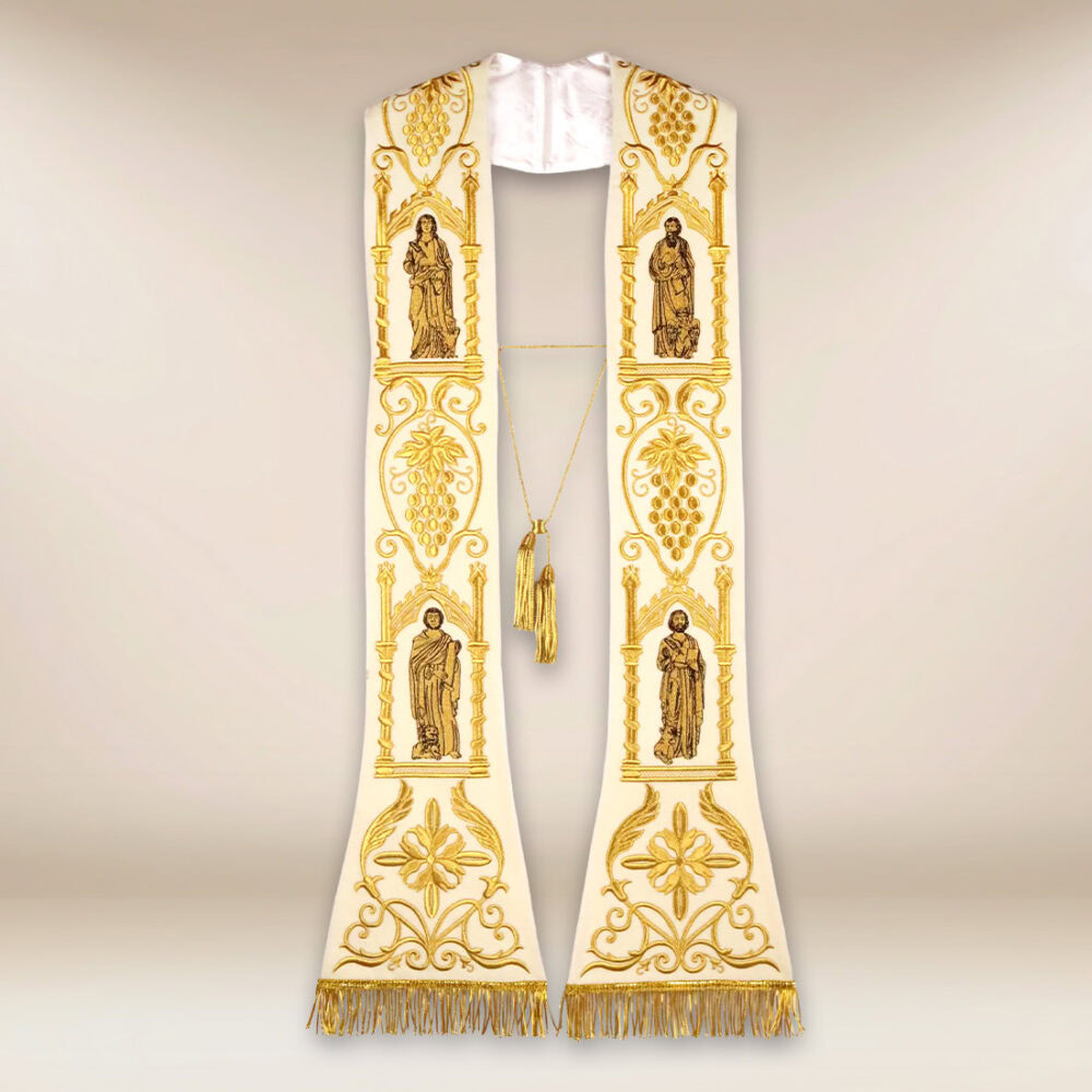 Stola ricamata 4 Evangelisti