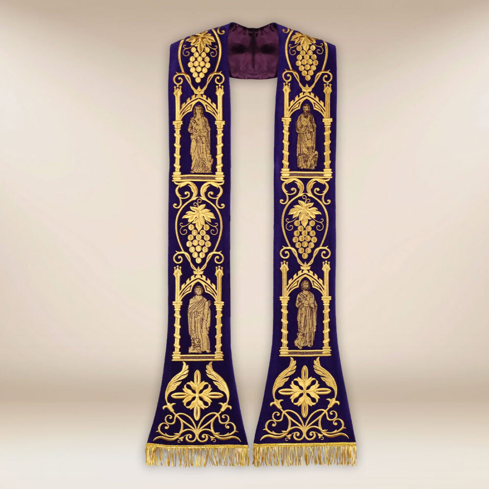 Stola ricamata 4 Evangelisti