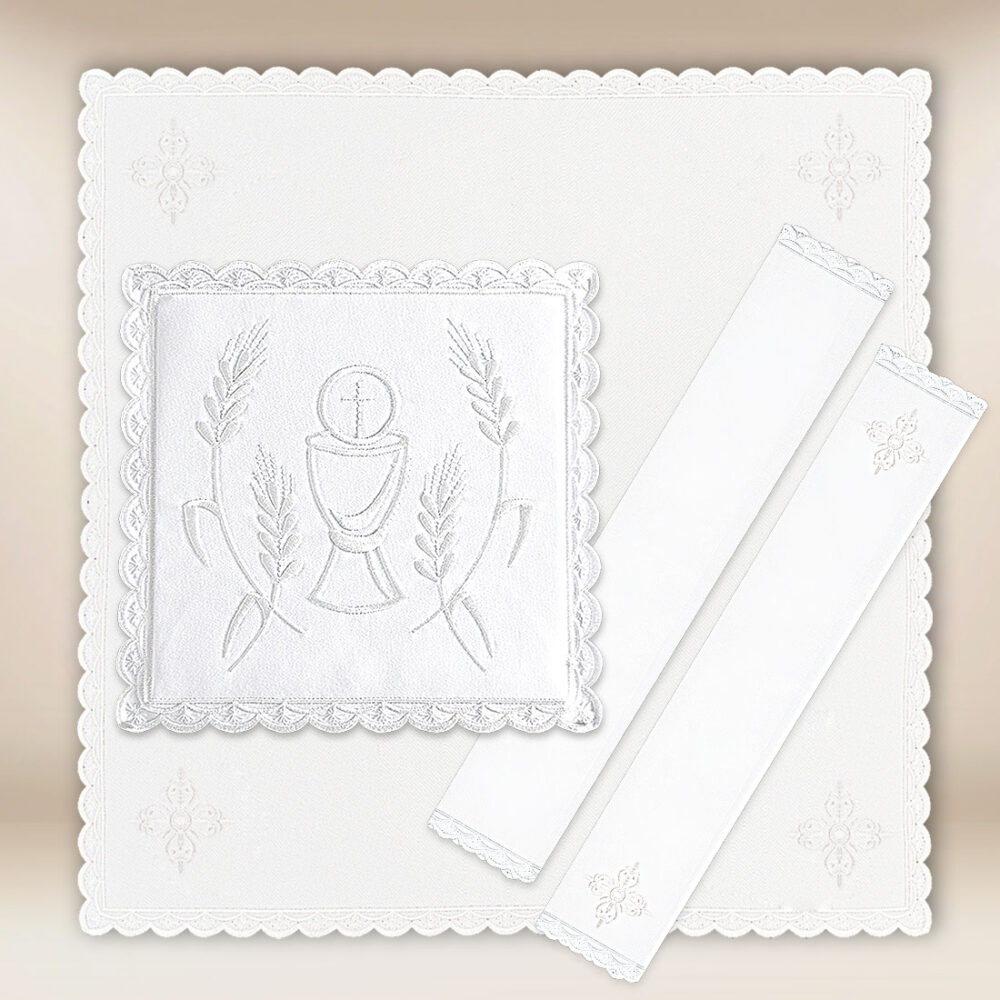 Servizio da messa bianco