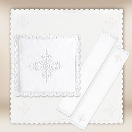Servizio da messa bianco