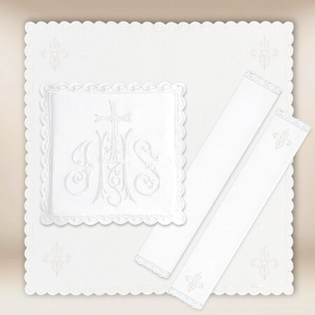 Servizio da messa bianco
