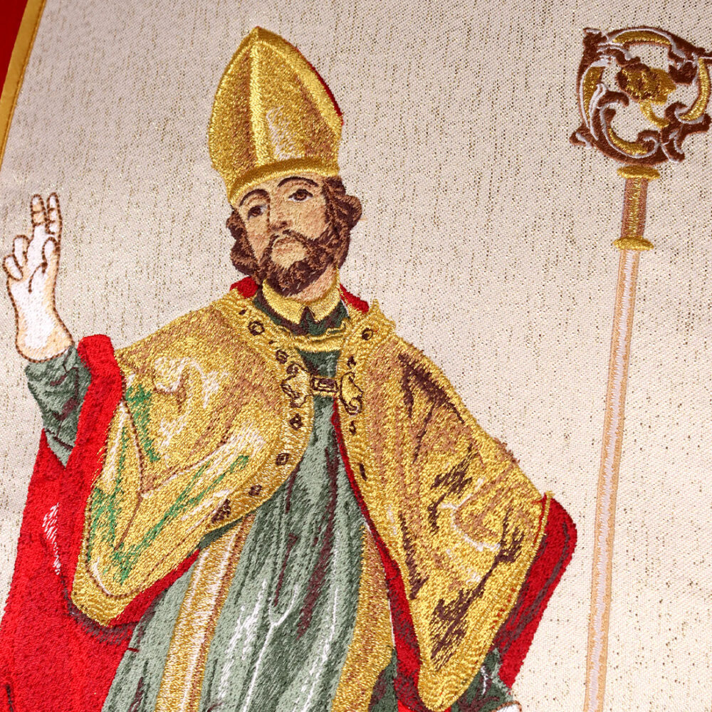 Casula sacerdotale ricamata “San Blaisio”