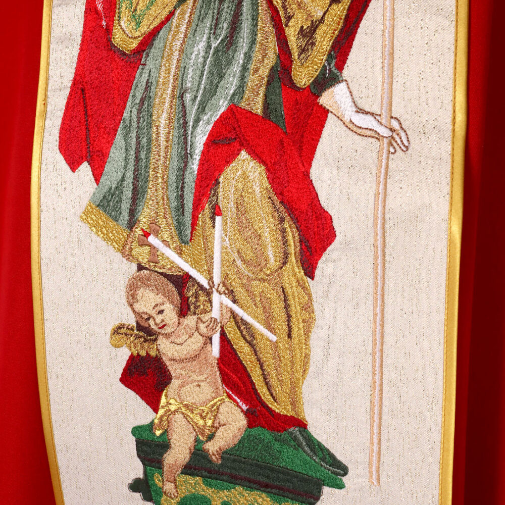 Casula sacerdotale ricamata “San Blaisio”