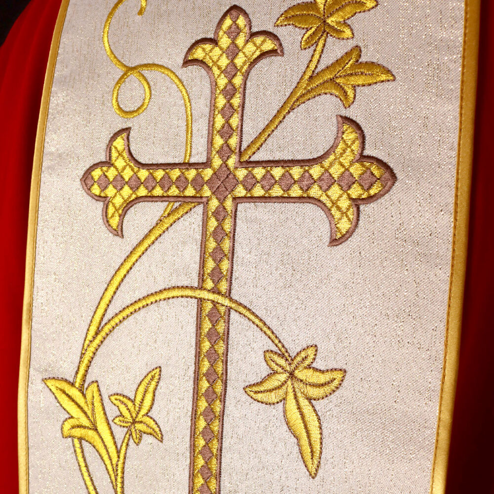 Casula sacerdotale ricamata “San Blaisio”