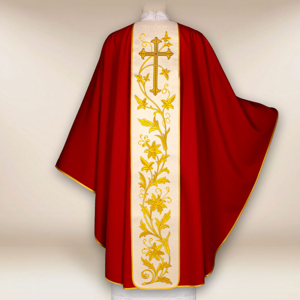 Casula sacerdotale ricamata “San Blaisio”