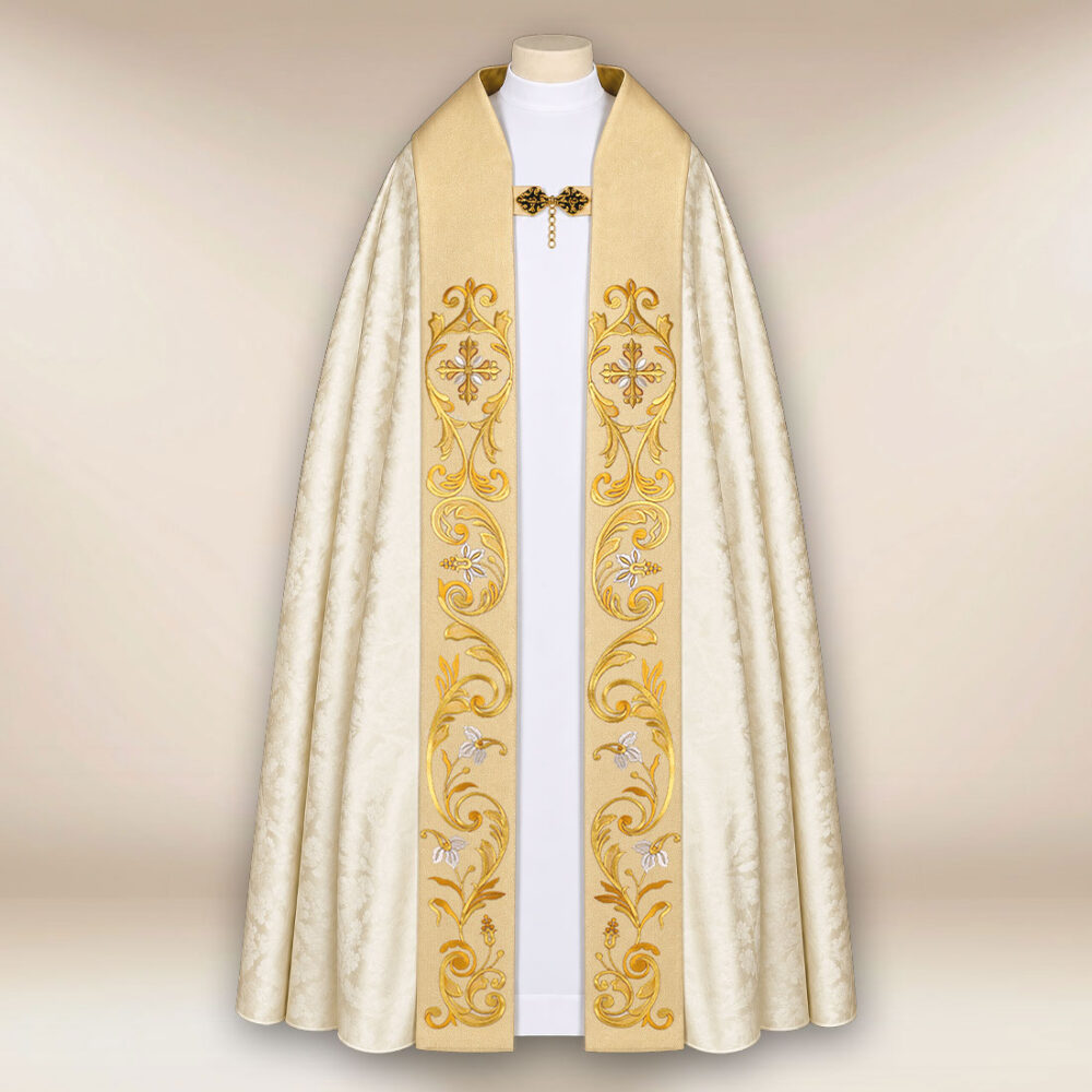 Piviale con monogramma IHS