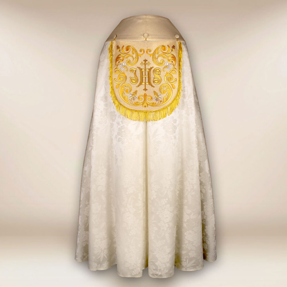 kapa-ihs-tyl Piviale con monogramma IHS