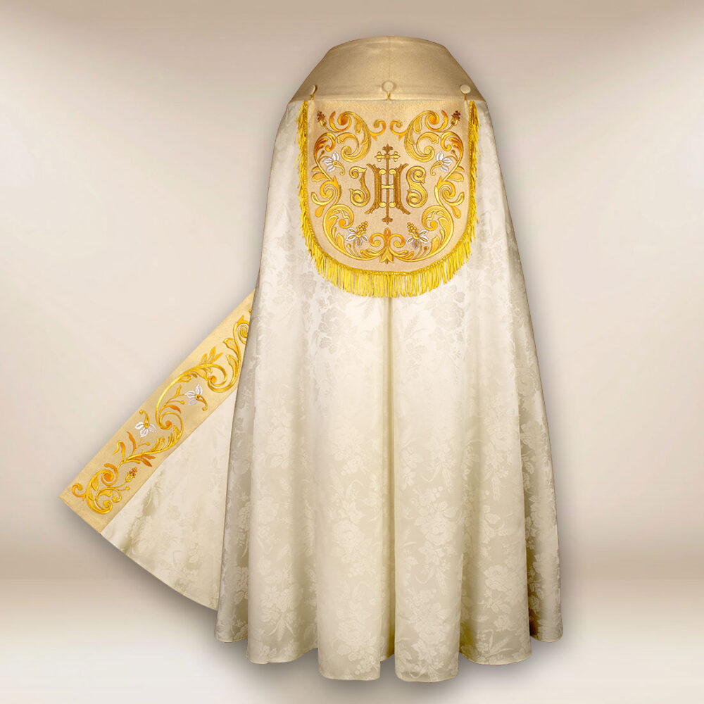 Piviale con monogramma IHS