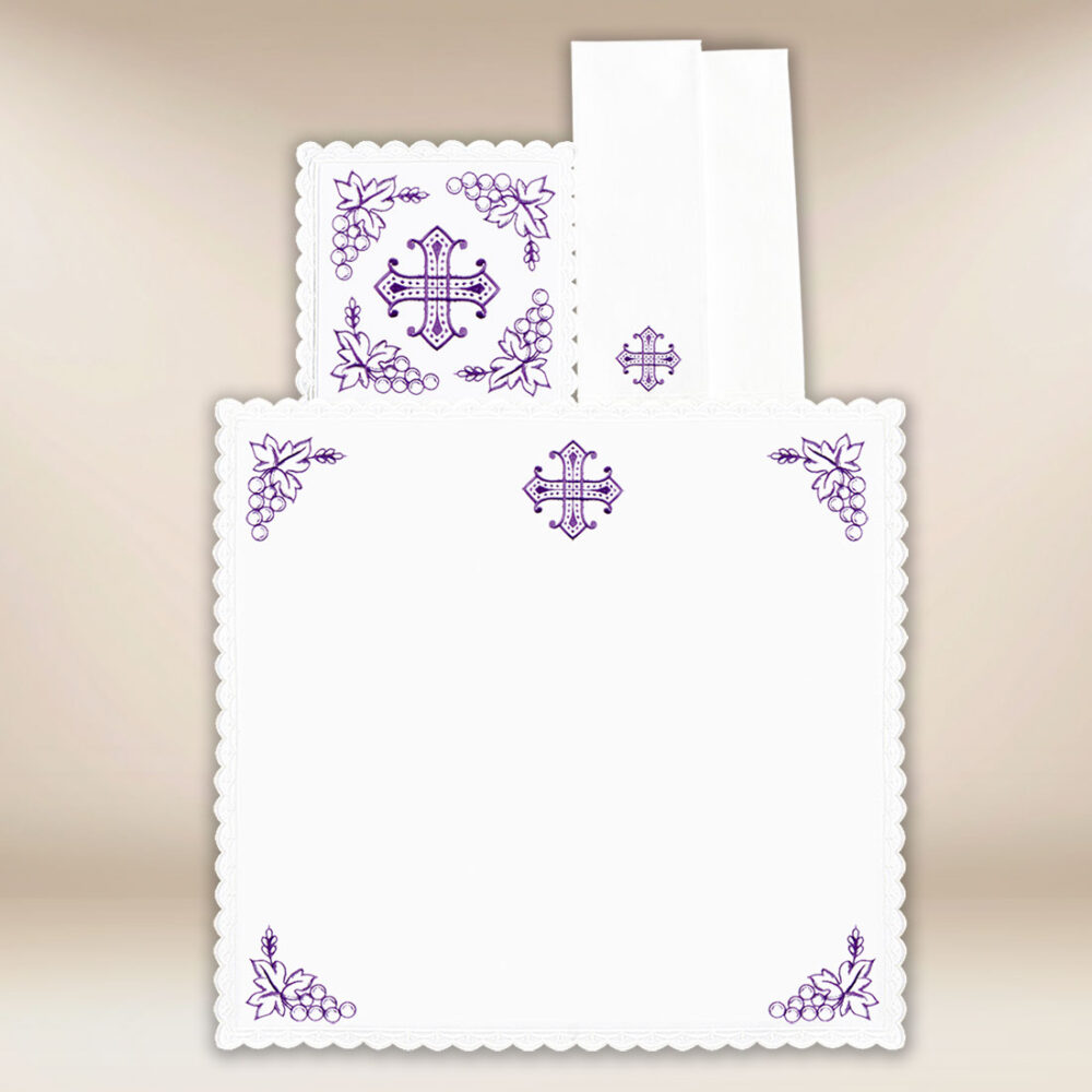 Servizio da messa viola