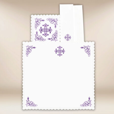 Servizio da messa viola