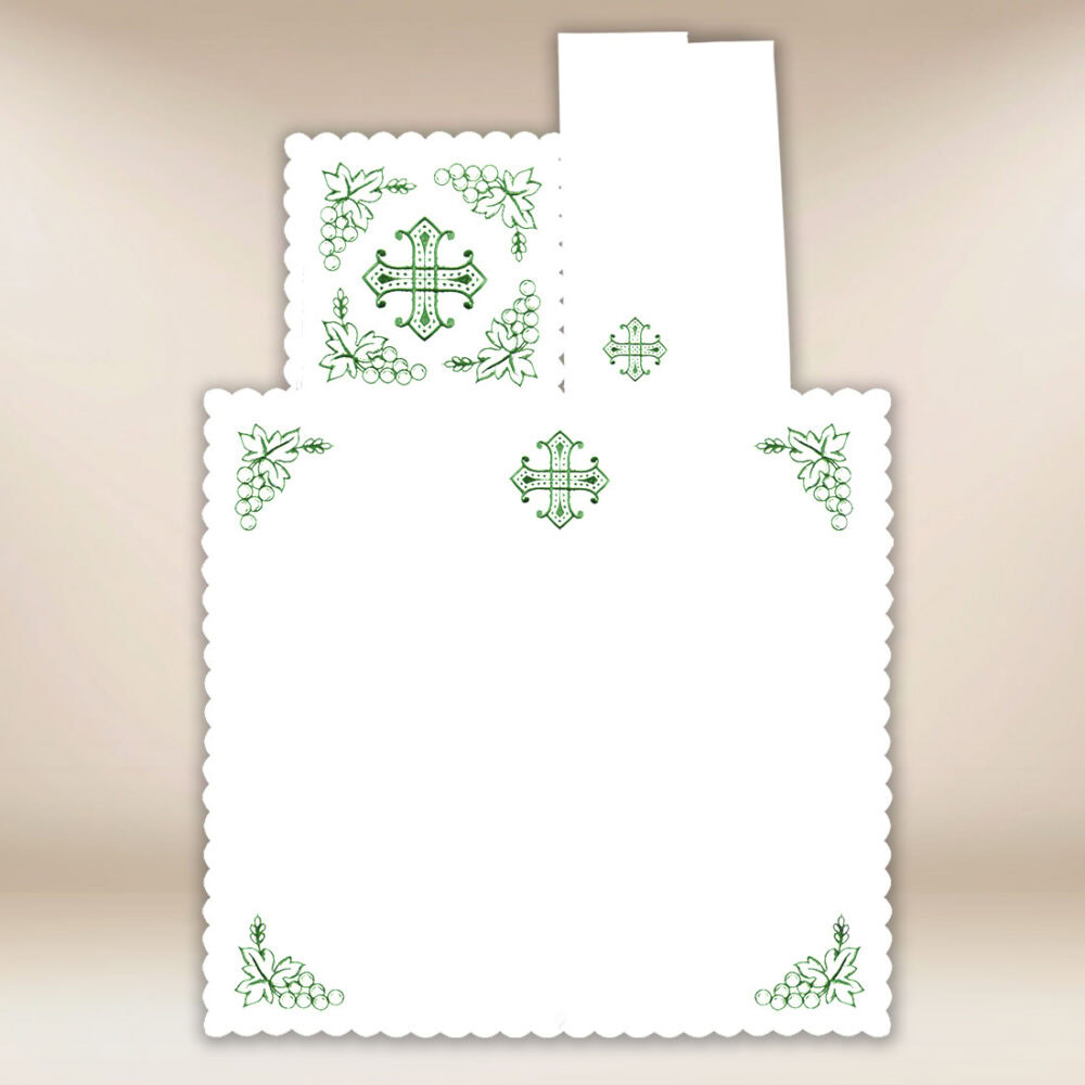 Servizio da messa verde